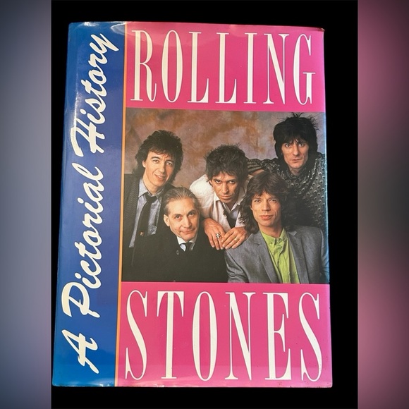 Rolling Stones A  Pictorial History Book - Picture 1 of 6